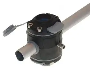 BORIKA FASTen FMr225 Два замки і монтажна площадка для установки аксесуарів на трубах і поручнях Ø 22/25 мм