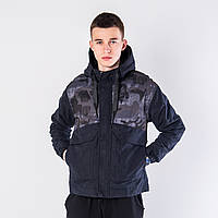 Чоловіча демісезонна куртка темно-синього кольору