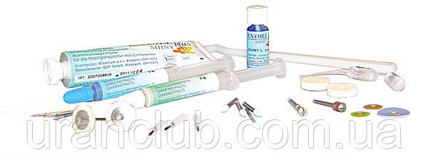 Enamel plus shiny cjmplete finishing kit Полірувальний набір фінішний