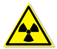 Попереджувальний знак «Небезпечно. Радіоактивні речовини або іонізуюче випромінювання».