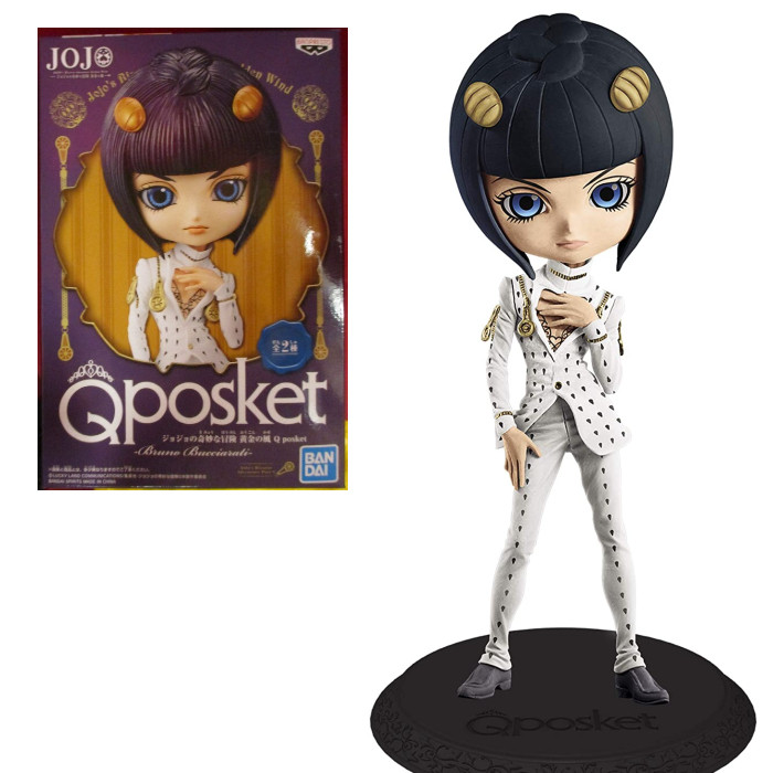 Фігурка Q posket Бруно Бучелаті Неймовірні пригоди ДжоДжо Jojo's Bruno Buccelati 14 см WST JJ ВВ 28