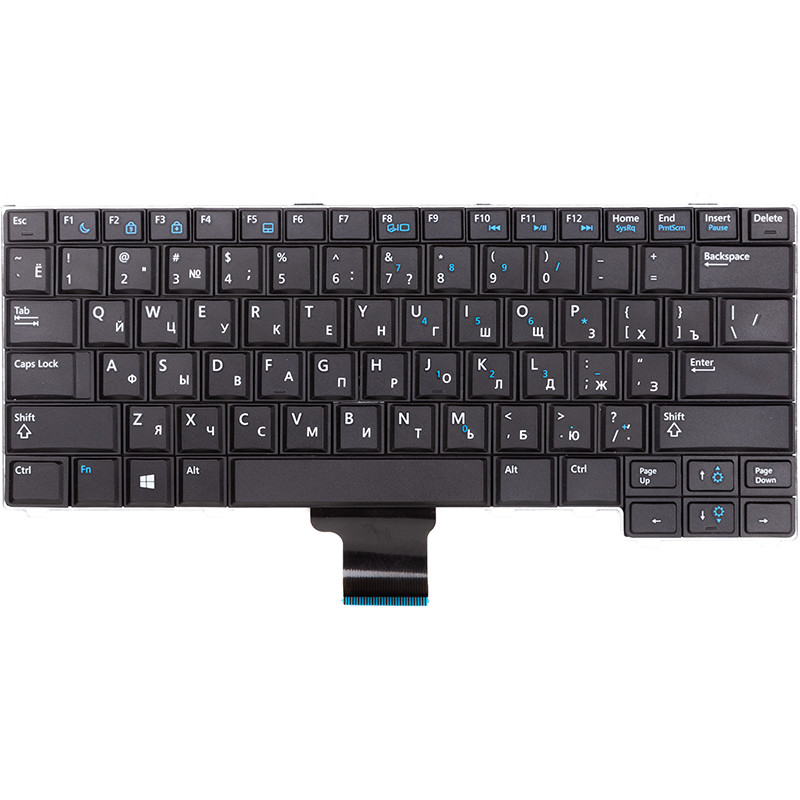 Клавіатура для ноутбука DELL Latitude E7240, E7440, фото 1