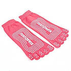 Шкарпетки для йоги фітнесу і пілатесу з пальчиками XIANZUXIU 4945, фото 6