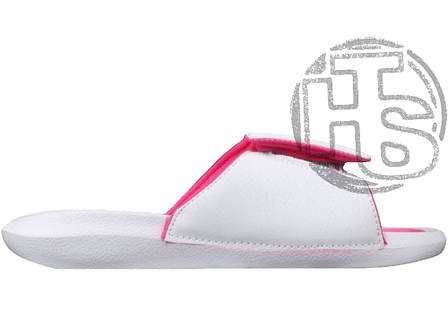 Жіночі шльопанці Jordan Hydro 6 Slides White Pink 555501-002, фото 2