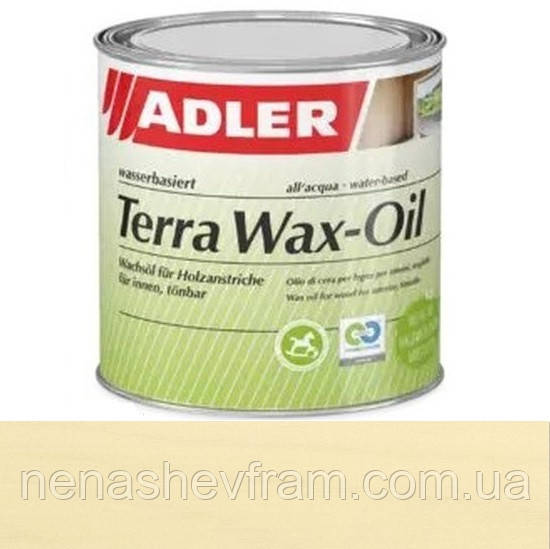 Олія з воском для дерева для внутрішніх робіт ADLER Terra Wax-Oil 1л(колір: st_06_1_weiser_tiger)