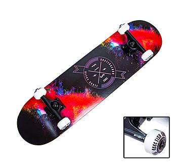 Дерев'яний Скейтборд Fish "HAPPY SKATE" (1033330434) | Skateboard
