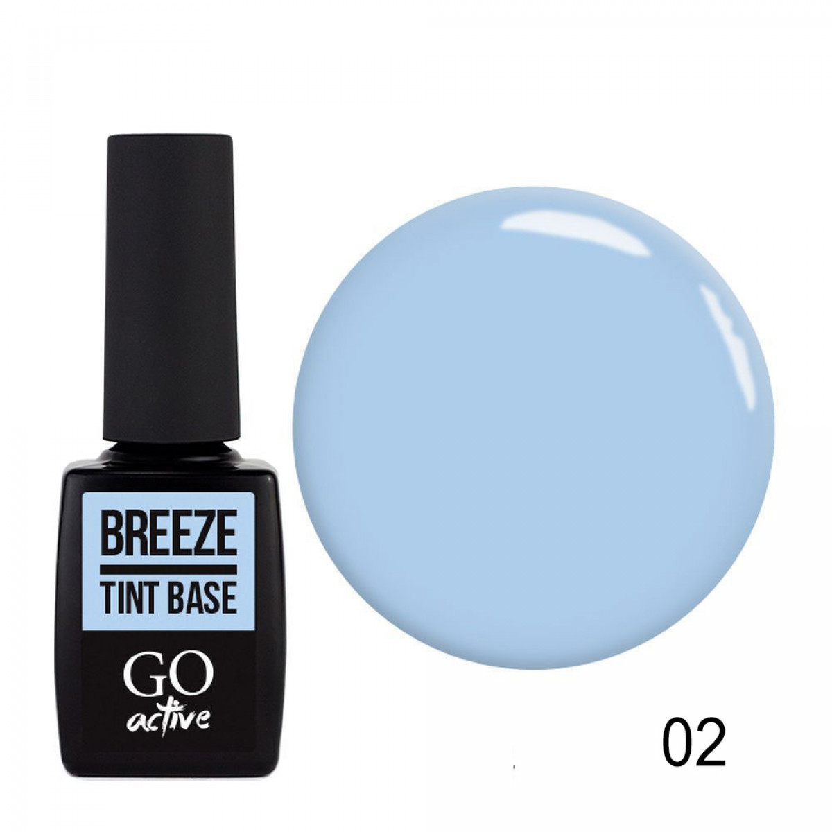 Кольорова база Go Active Tint Base, 10 мл № 02 Breeze 6993, фото 1