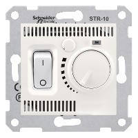 Термостат Schneider-Electric Sedna комнатный 10А слоновая кость ( SDN6000123 )