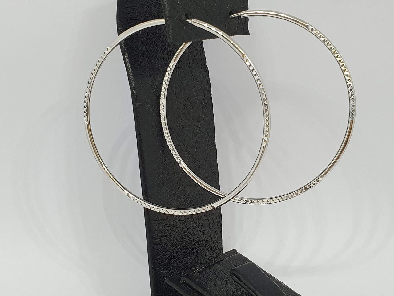 Золоті сережки з алмазною гранню. 210001_А_Б