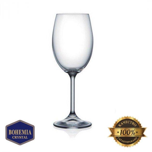 Набір бокалів для вина скляних Bohemia Lara 540 мл 6 шт (7074), фото 1