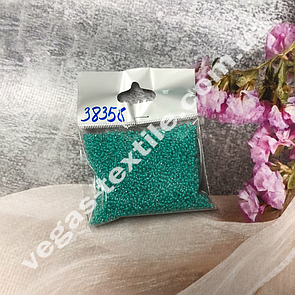 Бісер Чеський ваговий No38358 (розмір 10/пачка 50 грамів) М'ятний