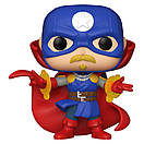 Колекційна фігурка Funko POP! Bobble Marvel Avengers Infinity Warps Soldier Supreme, фото 3