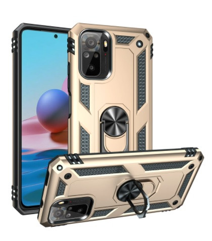 Чохол Armor для Xiaomi Redmi Note 10 / Note 10S Протиударний з кільцем (різні кольори)