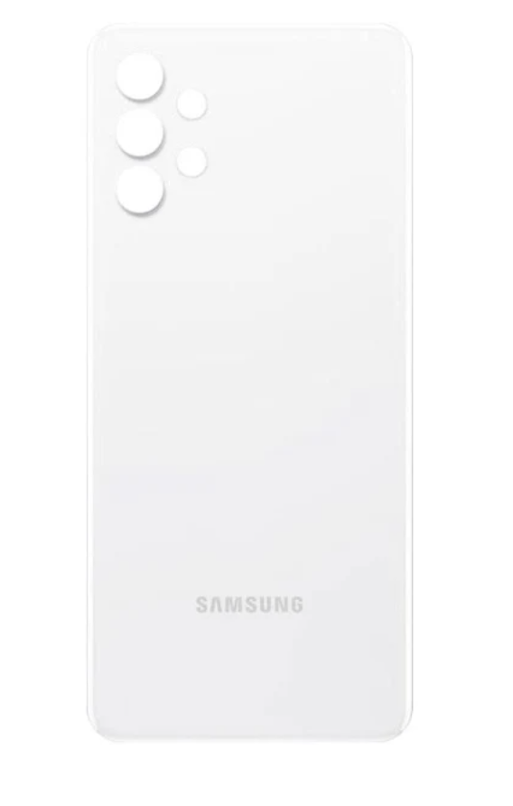 Задня кришка для Samsung A325F Galaxy A32 2021, біла, оригінал (Китай) + скло камери, фото 1