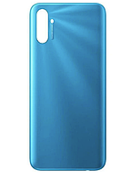 Задня кришка для Realme C3, синя, Frozen Blue, оригінал (Китай) + скло камери