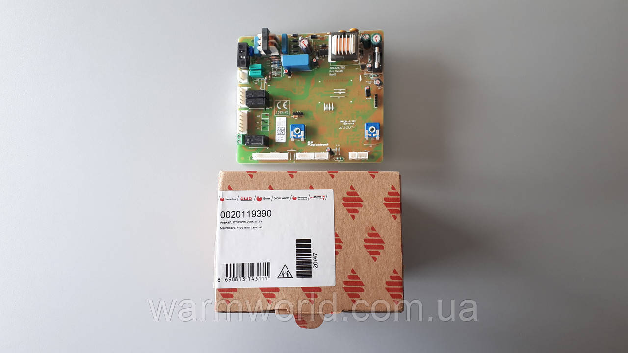 0020119390 Плата керування Protherm Рись, Lynx, Ягуар, Jaguar 24