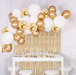 Готова фотозона для Gold party