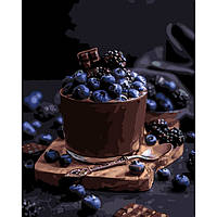 Картина по номерам Идейка "Соблазнительный десерт" 40х50 см KHO5574