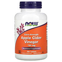 Now Foods Apple Cider Vinegar 750 mg 180 таблеток