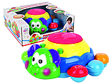 Розвиваюча Музична іграшка для малюків Жучок 7259 на батарейках в коробці, фото 3