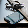 Кабель зарядний Baseus Cafule HW Quick Charging USB - USB Type-C 40W 1m Gray Black (CATKLF-PG1), фото 5
