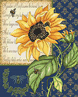Набор для вышивания нитками LETISTITCH Sunflower Melody (LETI 998)