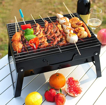 Мангал складаний барбекю гриль решітка 35 x 27 x 20 см портативний BBQ Grill Portable