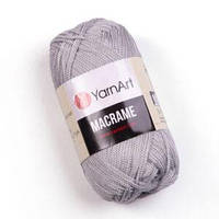 Турецкая пряжа для вязания YarnArt Macrame (макраме)- 149 серый
