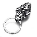 Брелок для ключів з нержавіючої медицинськои стали "Кобра", фото 2