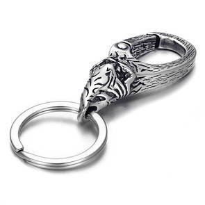 Брелок для ключів з нержавіючої медицинськои стали "Animal"