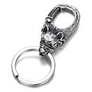 Брелок для ключів з нержавіючої медицинськои стали "Wolf I", фото 2