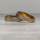 Парні кільця для закоханих "Крок до мрії" (ж 16.5 17.5 18.3 19 20 20.3 21.3 ч 17.3 18.2 19 20 20.7), фото 3