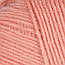 Пряжа для ручного в'язання Yarnart Merino De Luxe 50 ( меріно де люкс 50) зимова пряжа 565 персик, фото 2