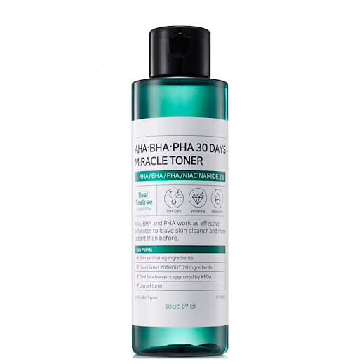Кислотний тонер для проблемної шкіри SOME BY MI AHA.BHA.PHA 30 Days Miracle Toner 150ml