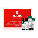 Набір мініатюр кислотних засобів для проблемної шкіри SOME BY MI AHA-BHA-PHA 30 Days Miracle AC SOS Kit​, фото 3