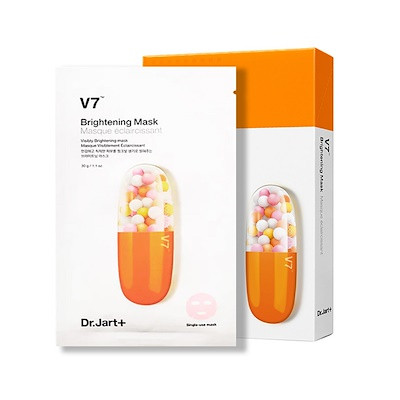 Освітлююча маска з вітамінним комплексом Dr. Jart+ V7 Brightening Mask - 5шт.