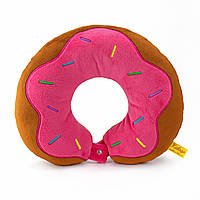 Мягкая игрушка Kidsqo Подушка для путешествий Пончик розовый (KD6951)