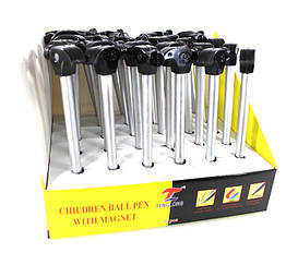 Ручка дитяча кулькова Leader Молоток з магнітом синя паста 0,7мм арт.003070