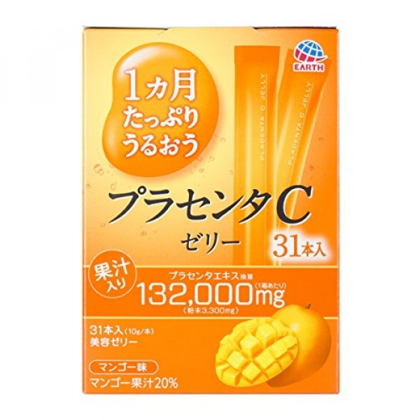 Японська питна плацента Earth Placenta C Jelly Mango 310g (на 31 день)