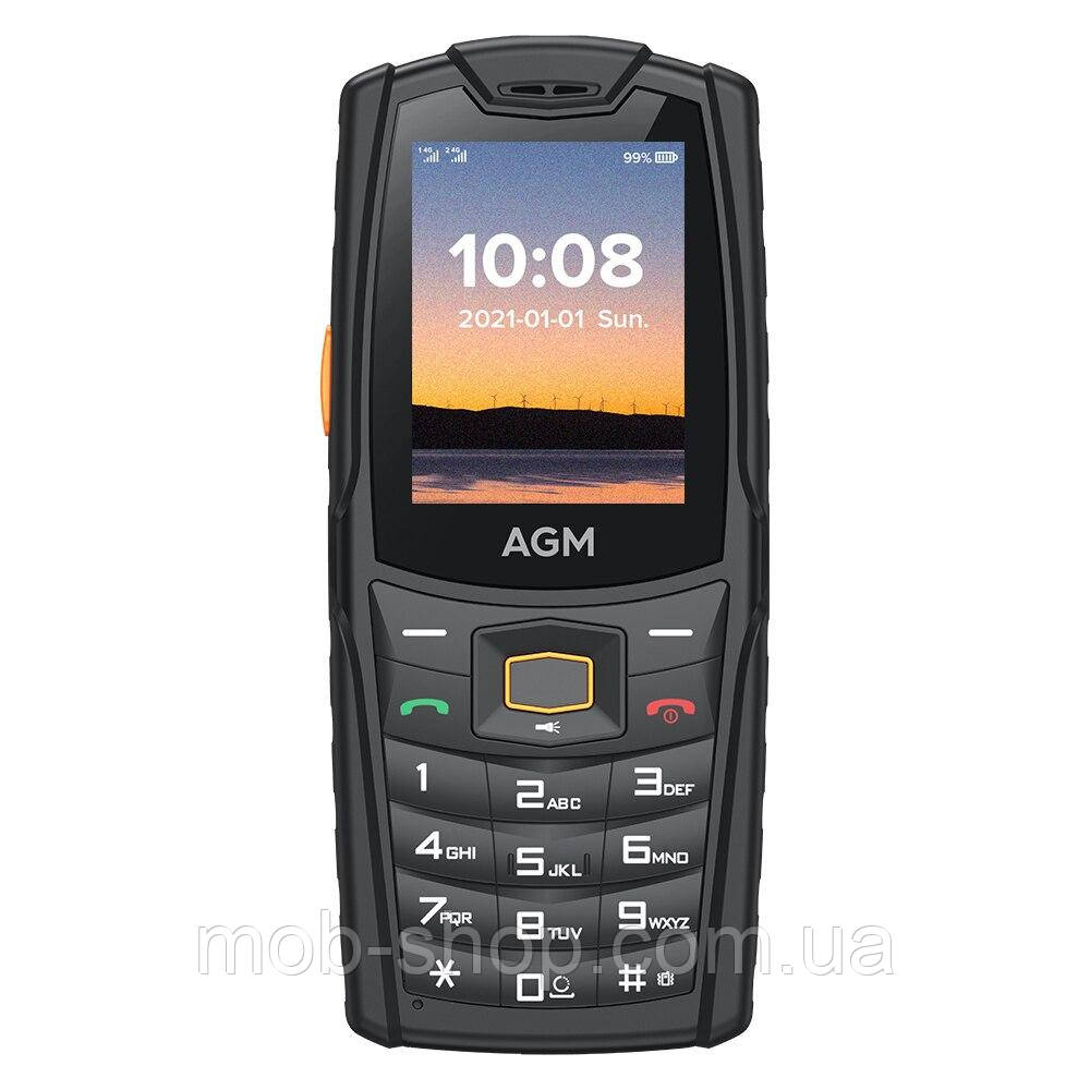 Захищений телефон AGM M6 black Russian keyboard кнопковий водонепроникний телефон, фото 1