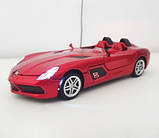 Модель автомобіля Mercedes-Benz SLR McLaren масштаб: 1:32. Іграшкова машинка Мерседес Макларен Родстер (звук, світло). Металева, фото 4