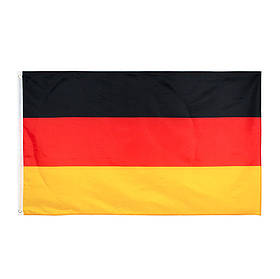 Прапор Німеччини RESTEQ. Німецький прапор. Німецька flag. Прапор 150*90 см поліестер
