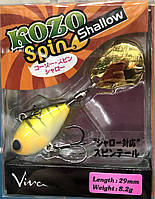 Блесна VIVA KOZO SPIN Shallow 8.2g #190N Perch