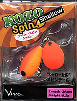 Блесна VIVA KOZO SPIN Shallow 8.2g #191N Muddy Orange