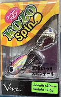 Блесна VIVA KOZO SPIN 7.5g #183N Pink Sexy Shad