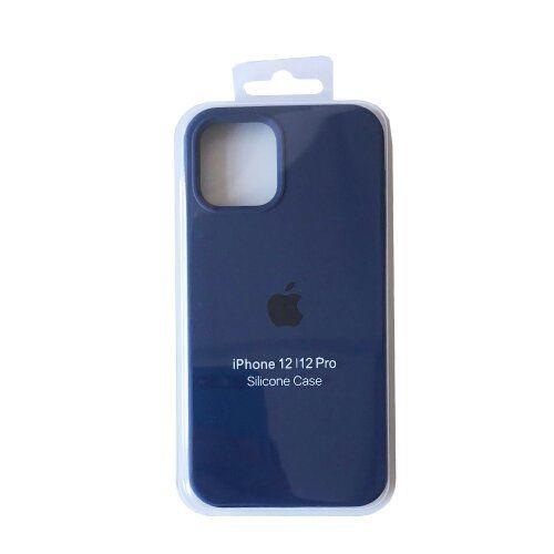 Apple iPhone XS Max Чохол-накладка Silicone Case Full #63 Deep Navy