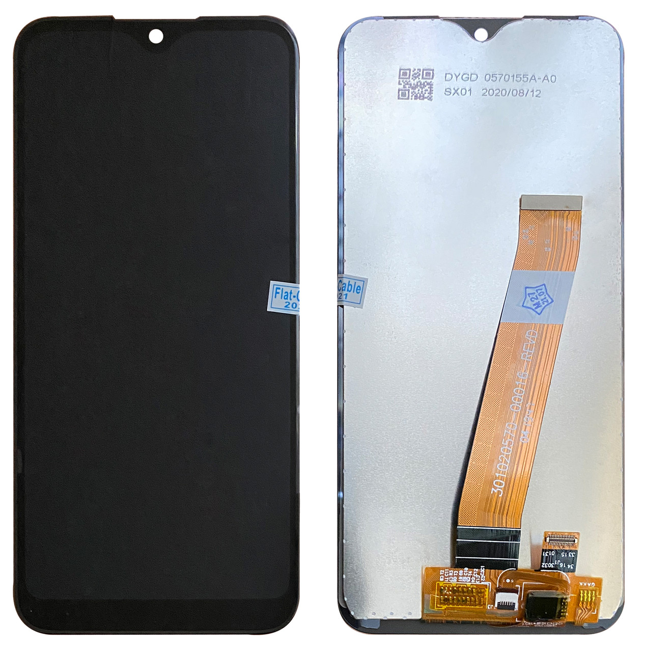 Дисплейний модуль (екран) для Samsung A015 (2020) Чорний small port (PRC)