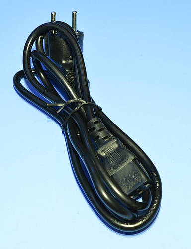 Купить Шнур питания 220V компьютерный 3x0,75мм.кв., угл. вилка, медь 1 ...