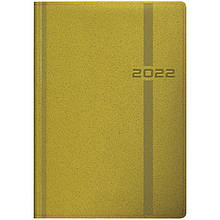 Щоденник датований BRUNNEN 2022 Стандарт Melavir жовтий