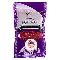 Віск гарячий для депіляції в гранулах Konsung Hot Wax Гранат 1000г.